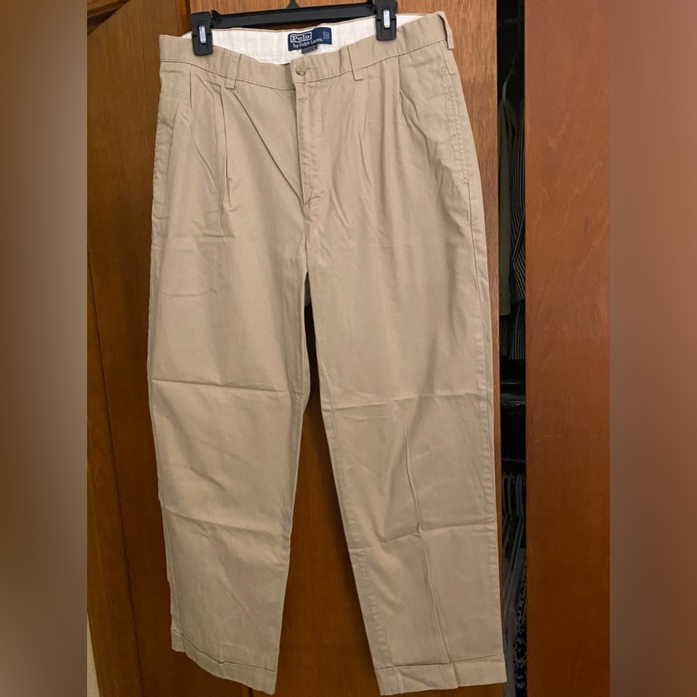 Ralph Lauren Polo khaki chino pants size 34/30